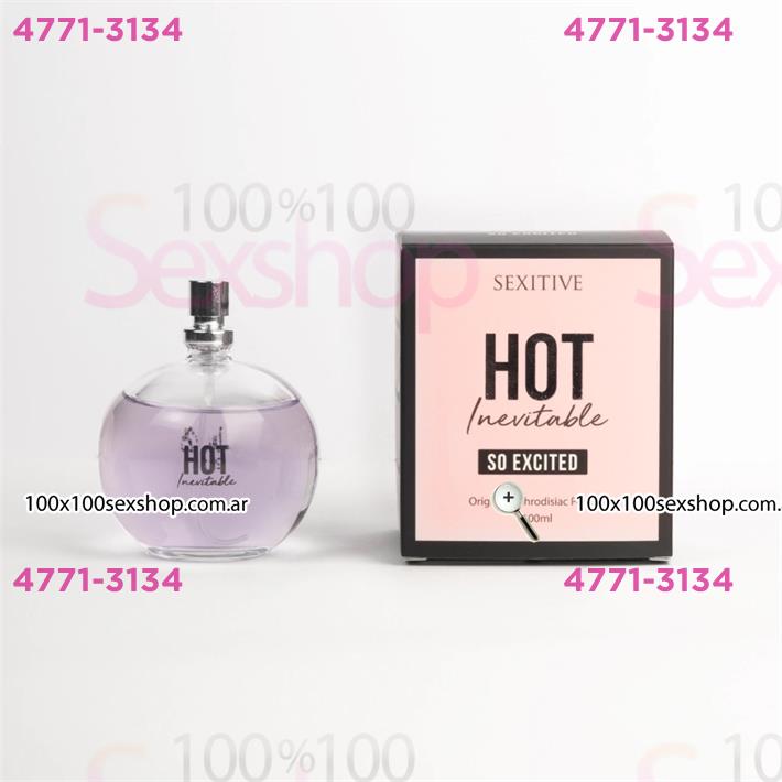 Cód: CA CR C01V-2 - Perfume Hot Inevitable So Excited 100ML. - $ 24500